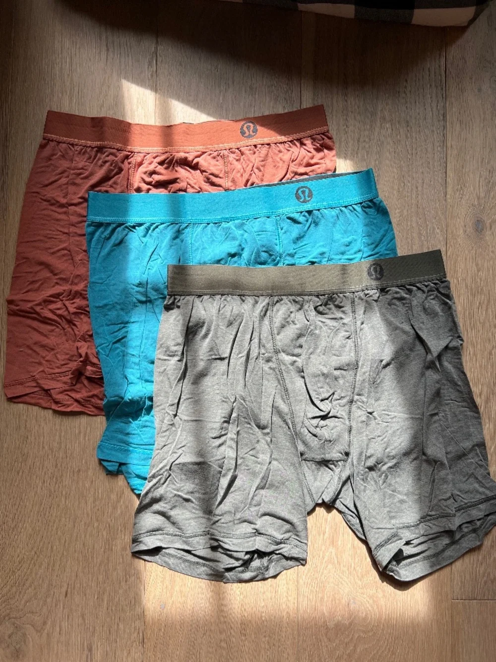 Set of 3 Lululemon Always in Motion 6” Boxer Briefs
